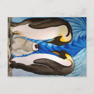 Pinguins postkaart