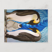 Pinguins postkaart (Voorkant)