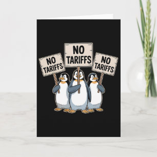 Pinguïns protesteren tegen Trump-tarief Funny Peng Kaart