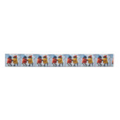 Pinguïns schaatsen lint (Voorkant)