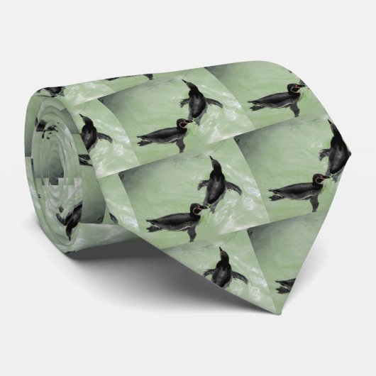 pinguïns stropdas (Opgerold)