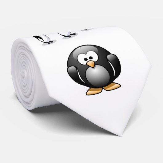 pinguïns stropdas (Opgerold)