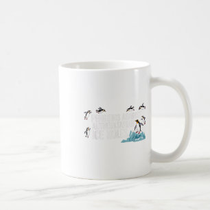 Pinguïns tegen autoritaire ijskappen koffiemok