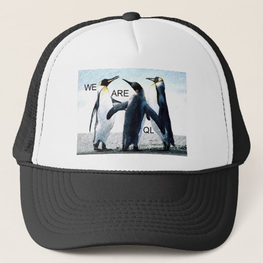 pinguïns trucker pet (Voorkant)
