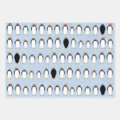 Pinguïns Winter Wrapping Paper (Voorkant 3)