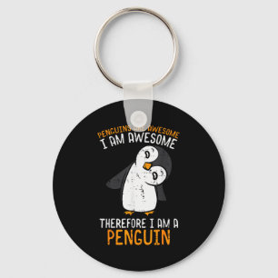 Pinguïns Zijn Geweldig Daarom Jongens Meisjes Kind Sleutelhanger