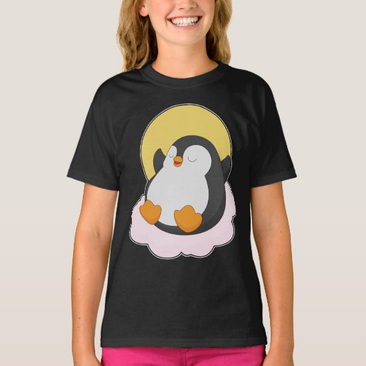 Pinguïnwolken T-shirt (Voorkant)
