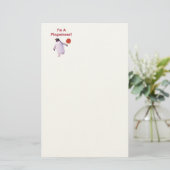 Pingwinner Penguin Ping Pong Briefpapier (Staand voorkant)