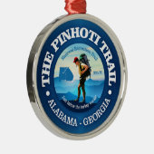 Pinhoti Trail (C) Metalen Ornament (Rechts)
