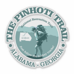 Pinhoti Trail (T) Sticker