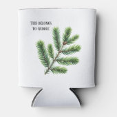 Pining voor het buitenleven gepersonaliseerd blikjeskoeler (Voorkant)