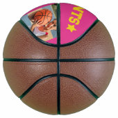 Pink 1000 Career Points Scorer Milestone Player Basketbal (Rechts)