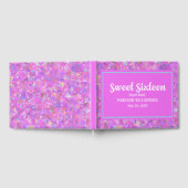 Pink 16 Anniversaire Personnalisé Livre d'Invité G (Complet)