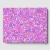 Pink 16 Anniversaire Personnalisé Livre d'Invité G (Verso)