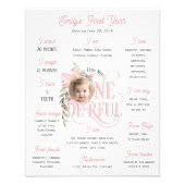 Pink 1er anniversaire Elégant Fantastique photo ja (Devant)