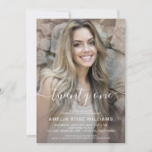 Pink 21st Birthday Invitations Photo (Devant)