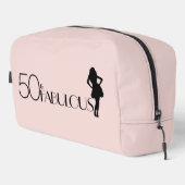 Pink 50 & FABULOUS C'EST MOI ! Sac de toilette mod (Coin droit)