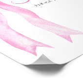 Pink a bow - Favoriser Poster (Coin)