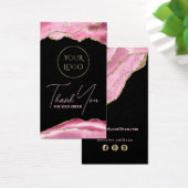 Pink agate package insert (Bureau)