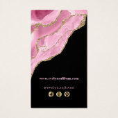Pink agate package insert (Dos)
