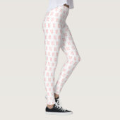 Pink Alto Clef Music Leggings (Droite)