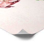 Pink Amaryllis Flower Art Imprimer Poster (Coin)