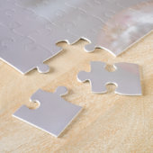 Pink and Aqua Vintage Noël Ornements Puzzle (Côté)