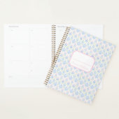 Pink and Blue Grandmillennial Planner (Display)