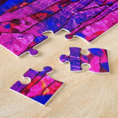 Pink and Blue Multiple Hearts 1000 pièce Puzzle (Côté)