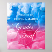 Pink and Blue Smoke Genre Reveillez Affiche de bie (Devant)