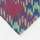 Pink and Blue Teal Plaid 8 Photo Collage Fleece Deken (Hoek)