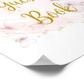 Pink and Gold Anniversaire du livre d'or Panneau d (Coin)