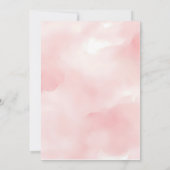 Pink and Gold Princess Castle Invitation Anniversa (Dos)