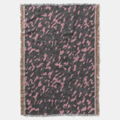 pink and gray camo abstract deken (Voorkant Verticaal)