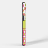 Pink and Green Paisley Argyles Phone Case (Achterkant / Rechts)