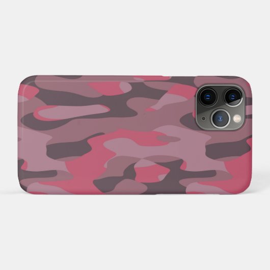 pink and mauve Camo abstract Case-Mate iPhone Case (Achterkant (horizontaal))