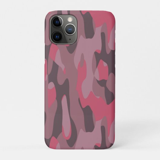 pink and mauve Camo abstract Case-Mate iPhone Case (Achterkant)