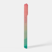Pink and Mint Green Abstract Pattern Phone Case (Côté droit)