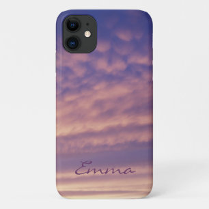 Pink and Paars Cloudy Sky Phone Case