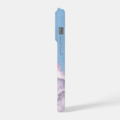 Pink and Purple Fluffy Clouds Phone Case (Côté gauche)