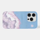 Pink and Purple Fluffy Clouds Phone Case (Verso Horizontal)