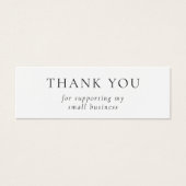 Pink and Purple Monogram Modern Package Insert (Devant)