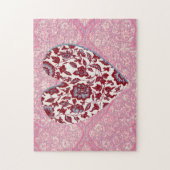Pink and Red Heart Love or Valentine Puzzle (Vertical)