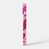 Pink and Red Patterned Hearts (Côté gauche)