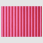 Pink and Red Peppermint Stripes Tissuepapier (Voorkant)