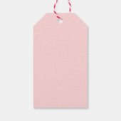 Pink and Red Retro Galentines Day Cadeaulabel (Achterkant)
