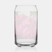 Pink and White Variegee Poinsettias Holiday (Verso)