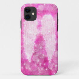 Pink Angel Wings iPhone 11 Hoesje