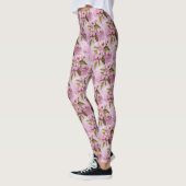 PINK APPARAAT BLOSSOM FLORAL LEGGINGS (Links)