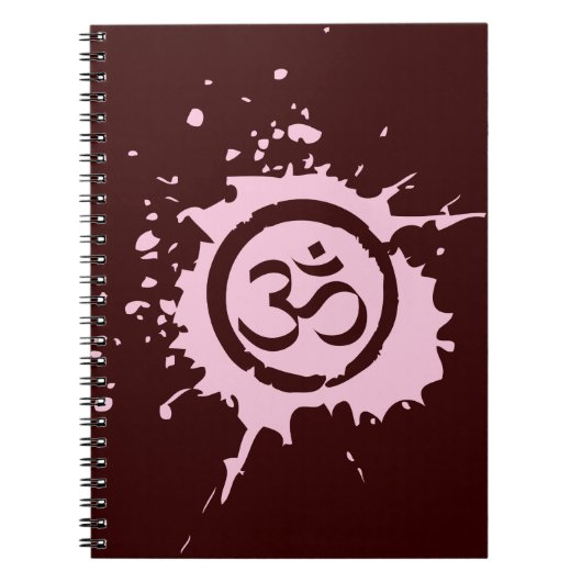 Pink Aum Organic Planet Carnet Journal (Devant)